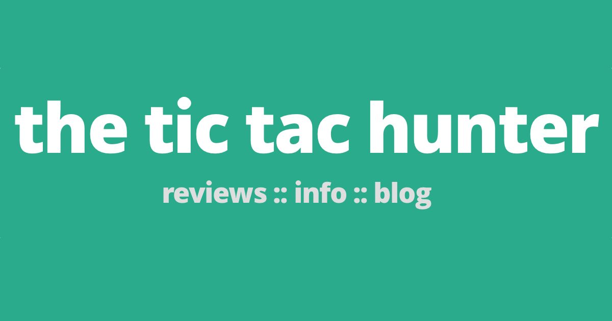 Zitrone Honig Tic Tac - Candy Blog